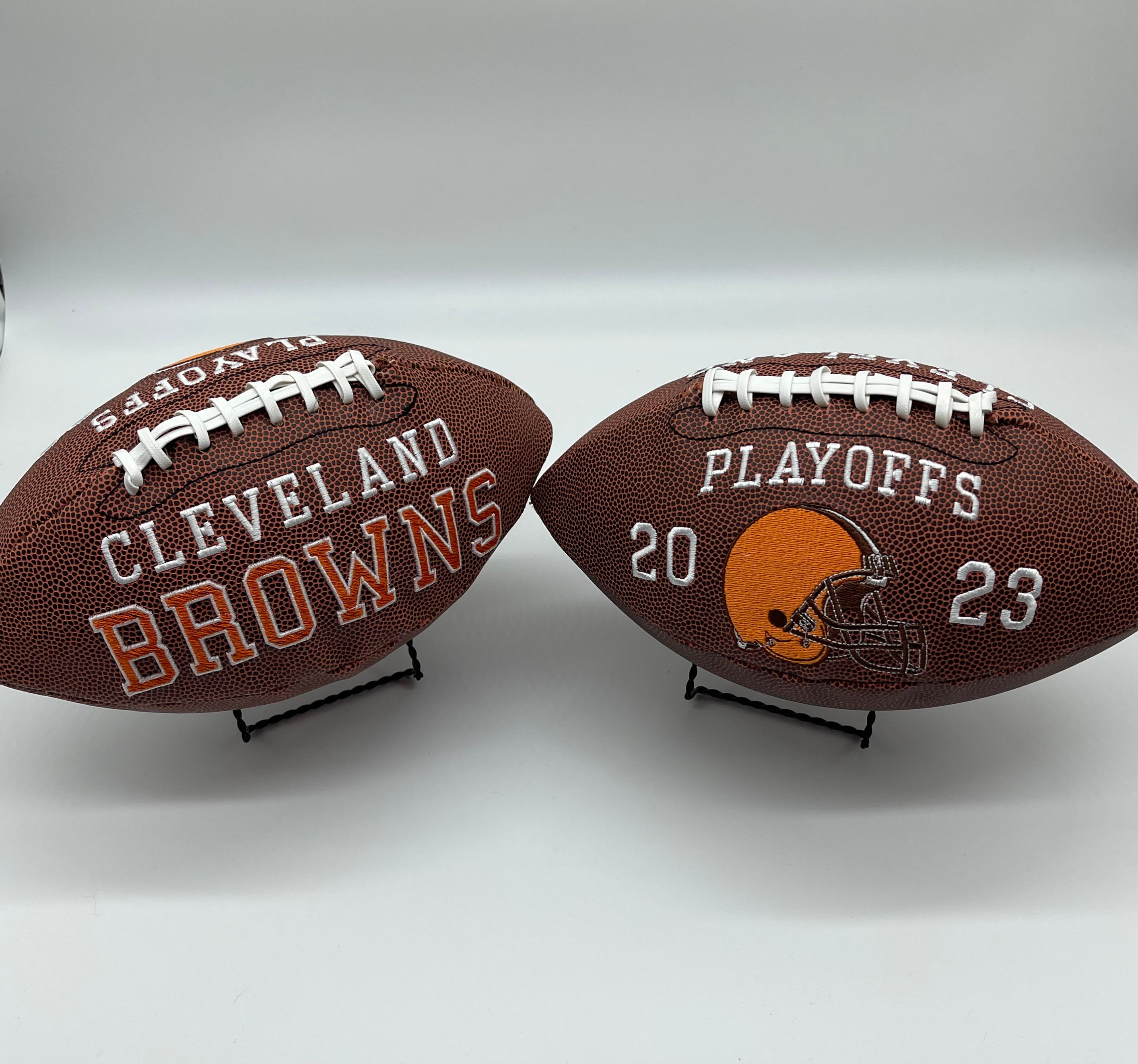 Custom Embroidered Football