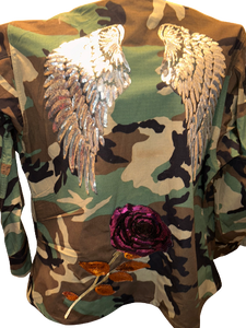 Cyber Week Deal Wings Custom Camo jacket
