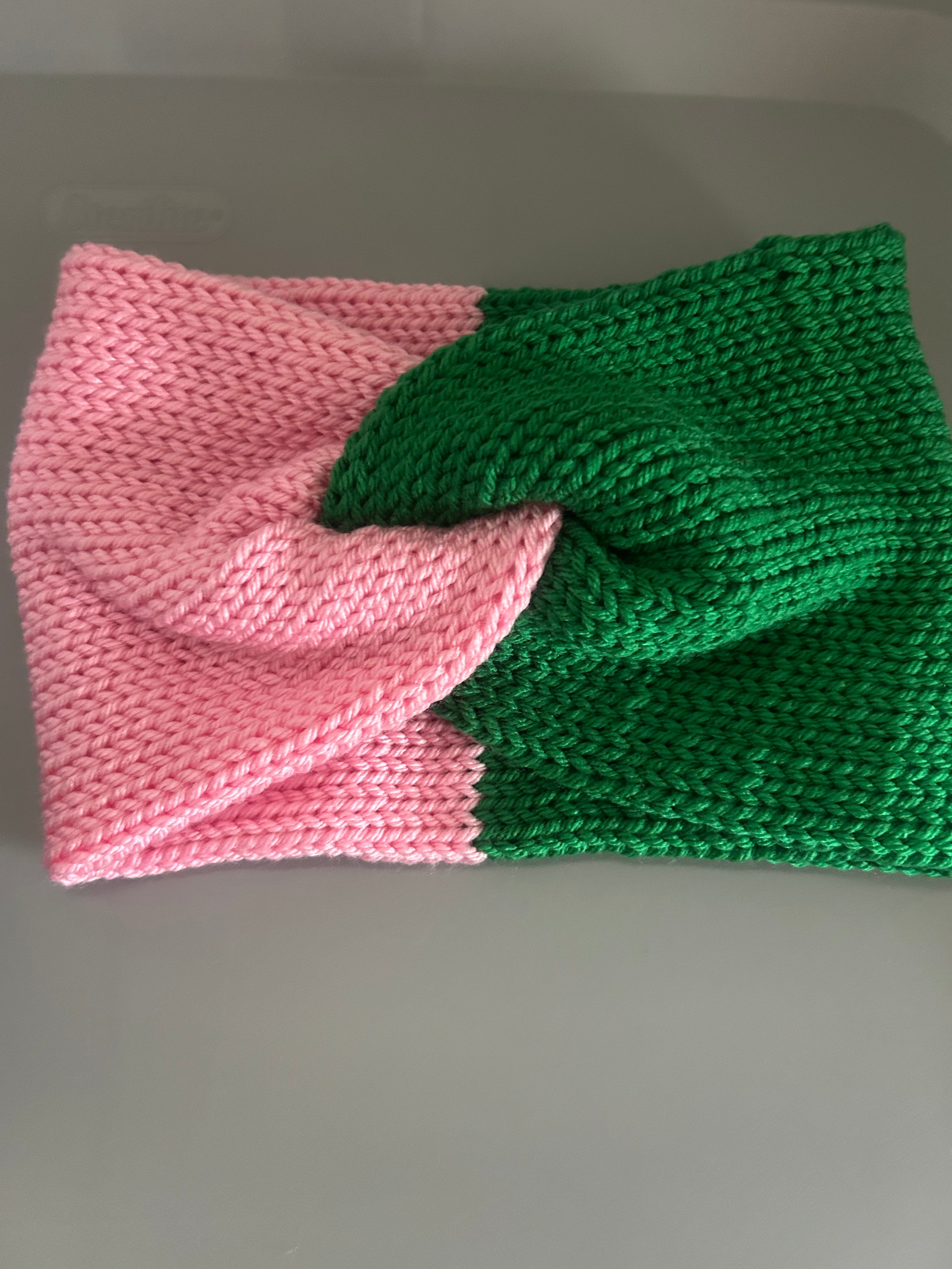 Handmade Knit Twist Headband | Winter Ear Warmer | Soft, Cozy, Stylish Head Wrap