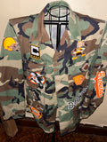 Custom Camo Football jacket
