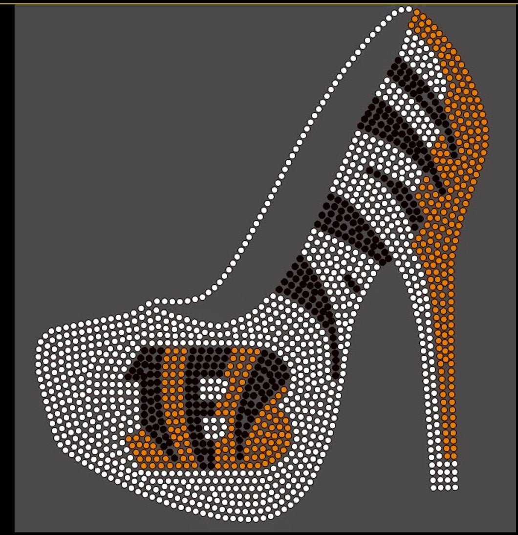 Bengals Heel Rhinestone Tee