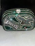 Custom Bling Football Team Croc Fanny Pack | Rhinestone Sports Crossbody Bag | Custom Team Designs