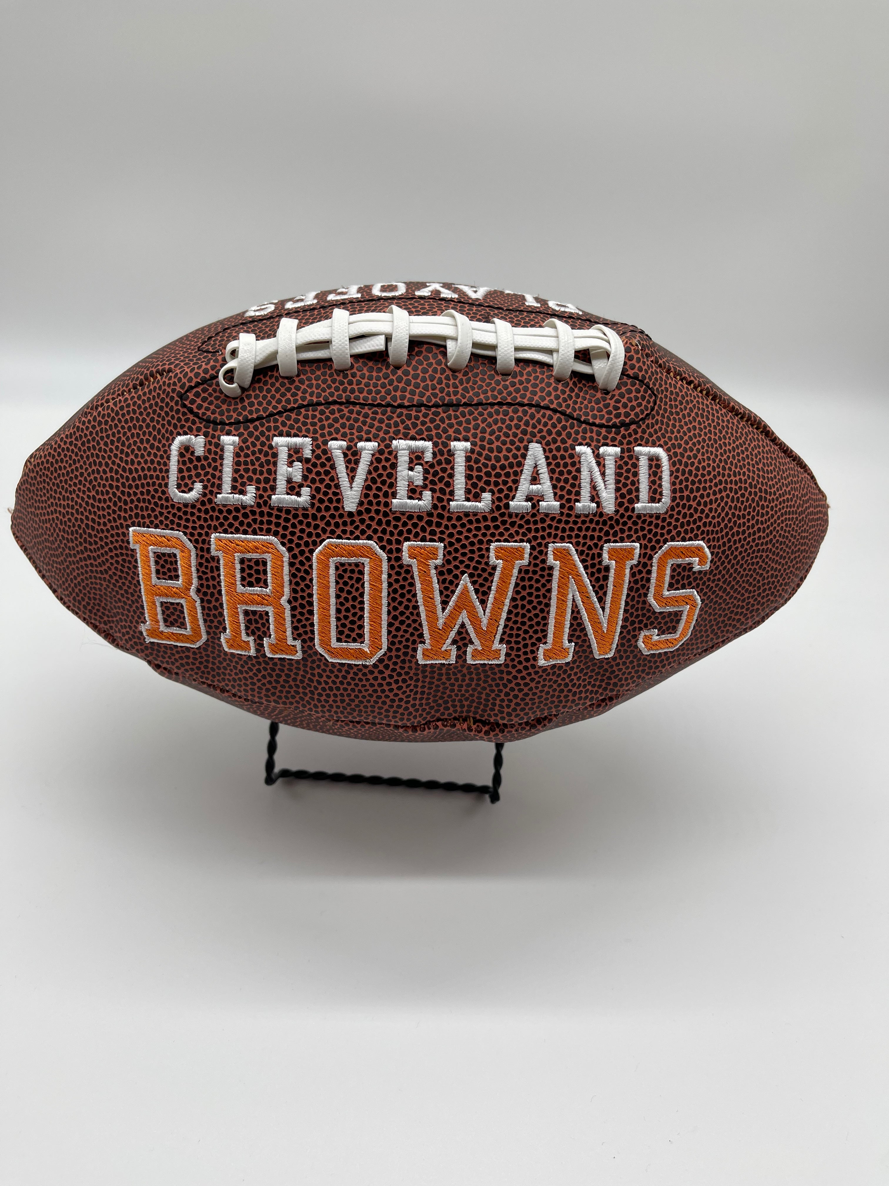 Custom Embroidered Football