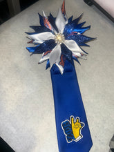 Zeta Flower Brooch Tie