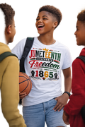 Juneteenth Freedom 1865  T-Shirt | Celebrate Freedom Black History Tee