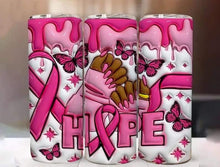 Hope, Breast Cancer Tumbler