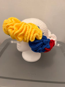 Crochet Ruffle Hat