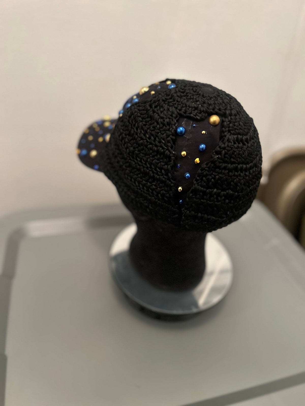 Crochet Bling Cap