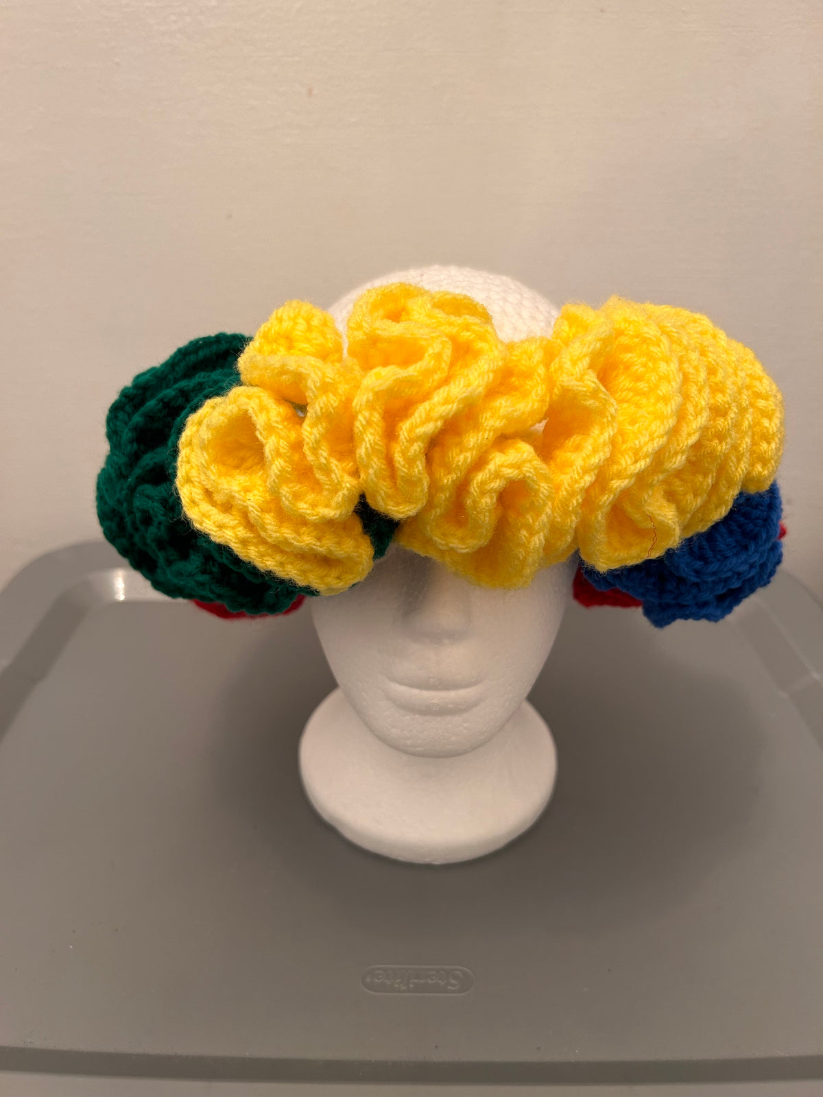 Crochet Ruffle Hat
