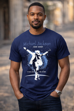 Michael Inspired Graphic T-Shirt | Tribute Dance Tee | Iconic Performance Shirt | Unisex Streetwear | Graphic Tee
