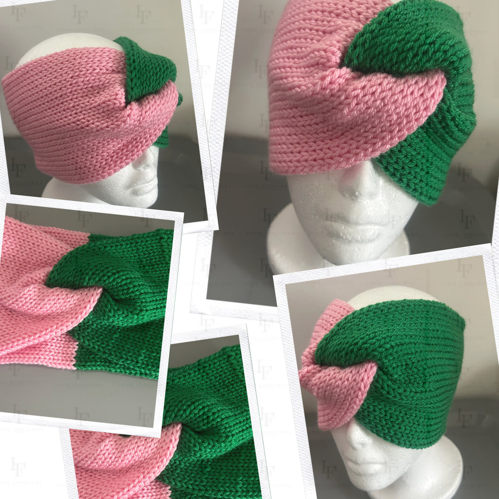 Handmade Knit Twist Headband | Winter Ear Warmer | Soft, Cozy, Stylish Head Wrap