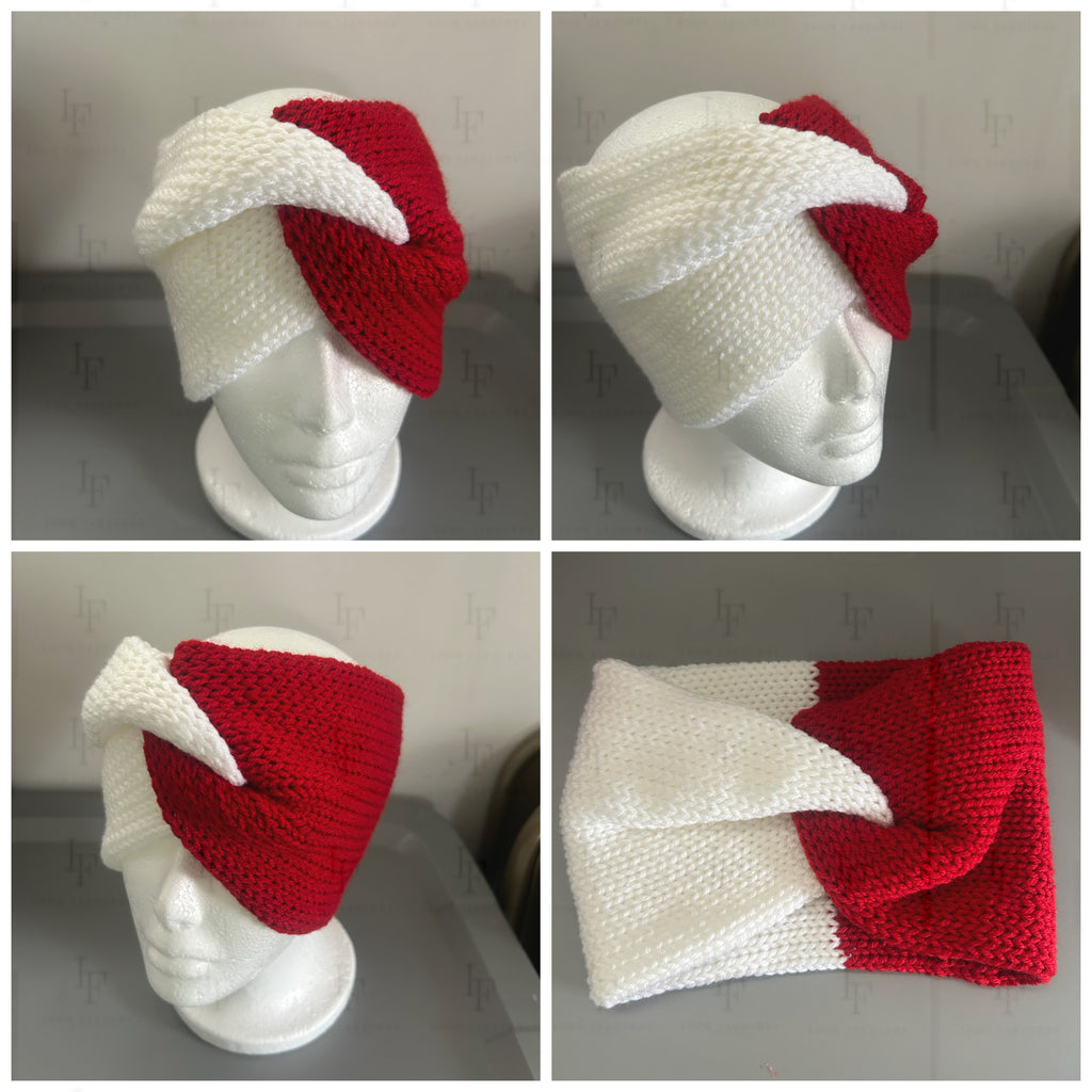 Handmade Knit Twist Headband | Winter Ear Warmer | Soft, Cozy, Stylish Head Wrap
