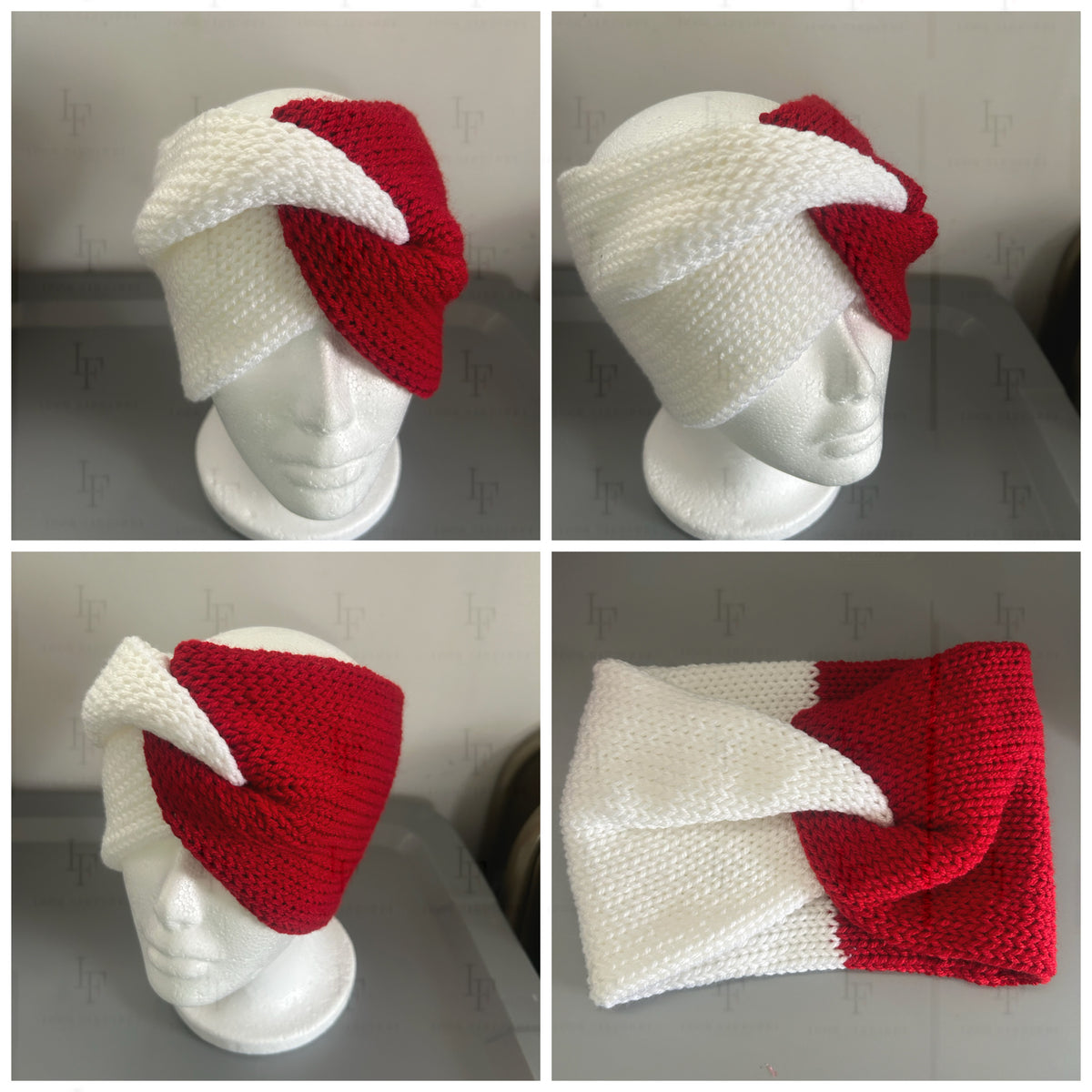 Handmade Knit Twist Headband | Winter Ear Warmer | Soft, Cozy, Stylish Head Wrap