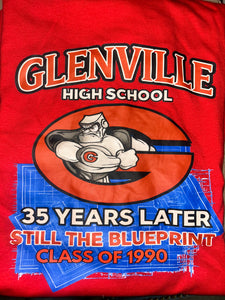 Glenville 35th Reunion shirt