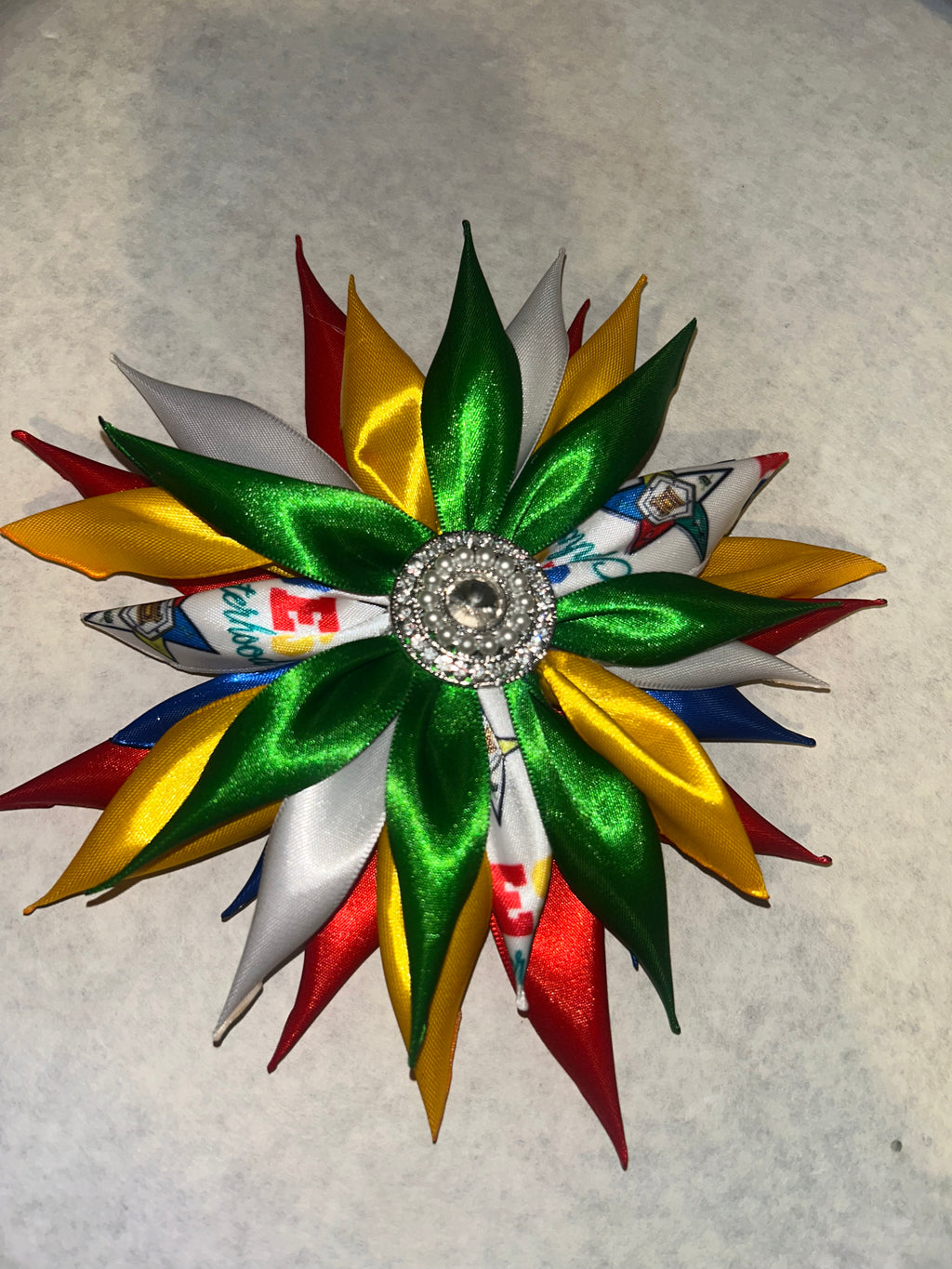OES Flower Brooch