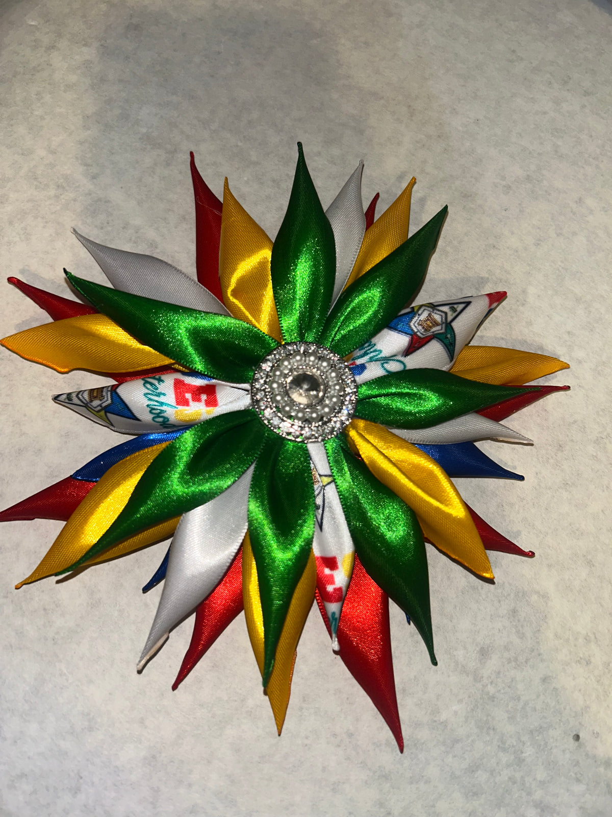 OES Flower Brooch