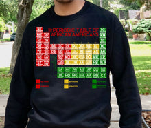 African American Periodic Table Sweatshirts