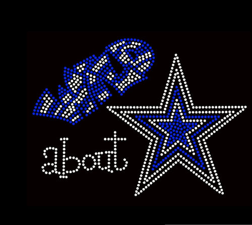 Wild About Cowboys Rhinestone Tee