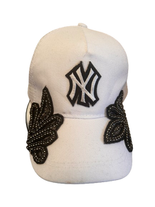 White & Black custom NY trucker