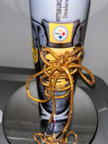 Pittsburgh football bling string tumbler