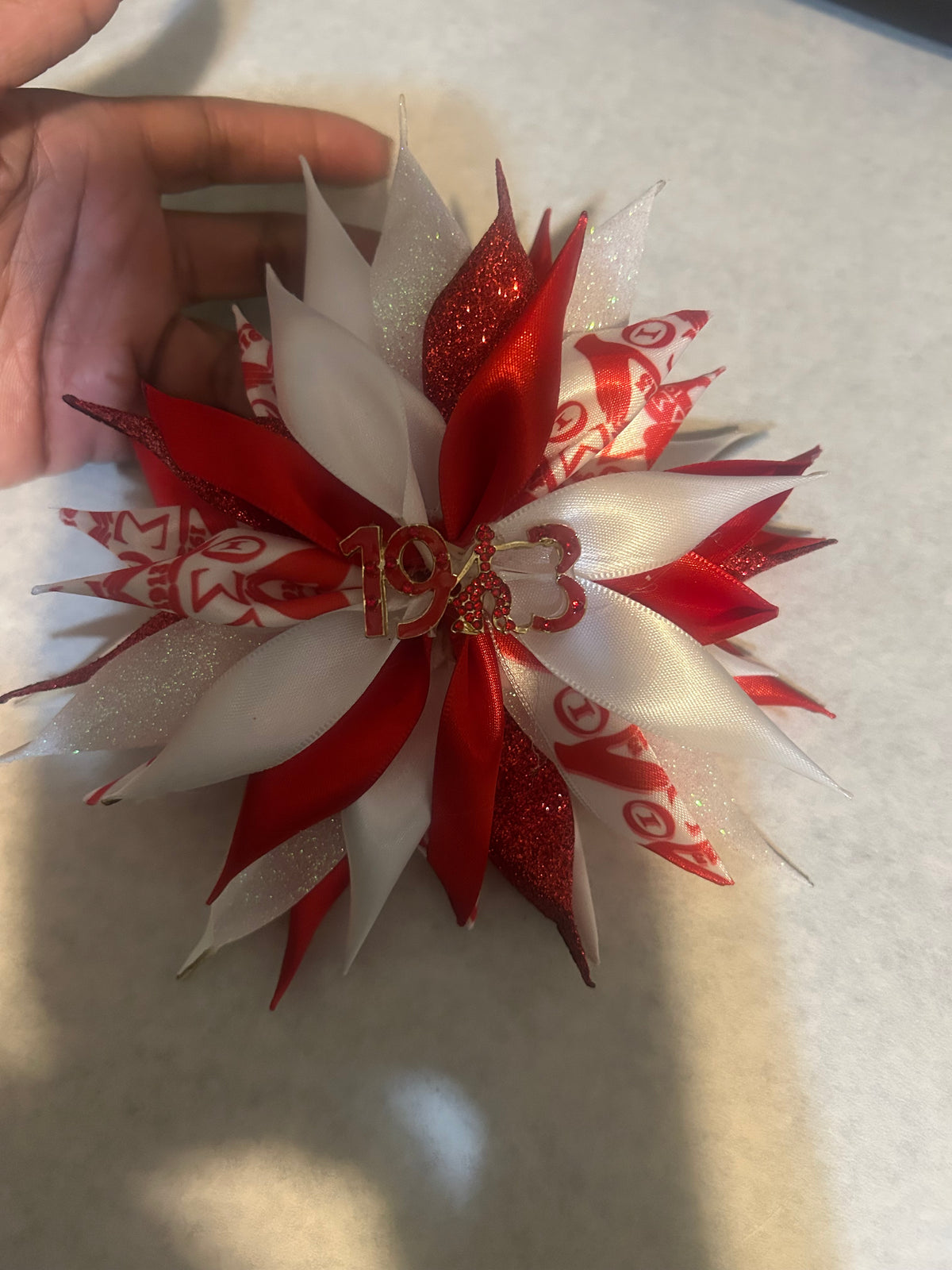 Delta Flower Brooch
