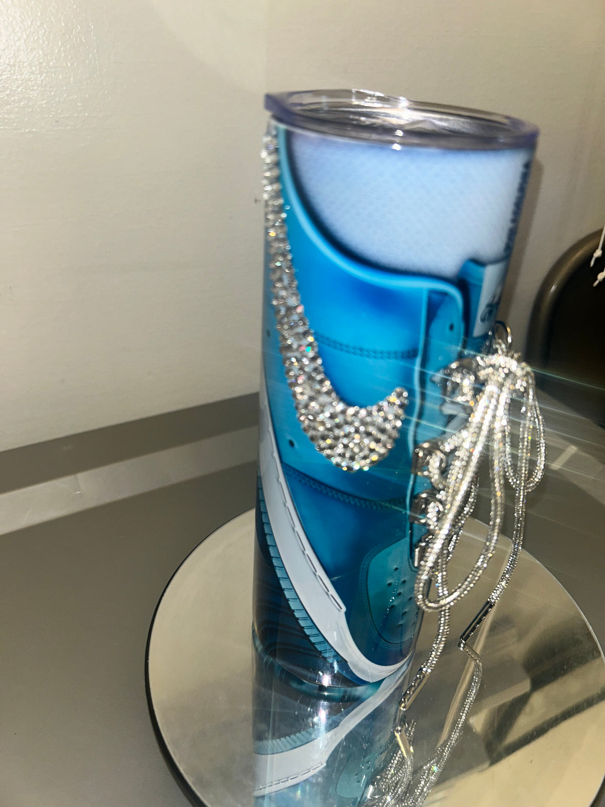 Bling String Football Tumbler