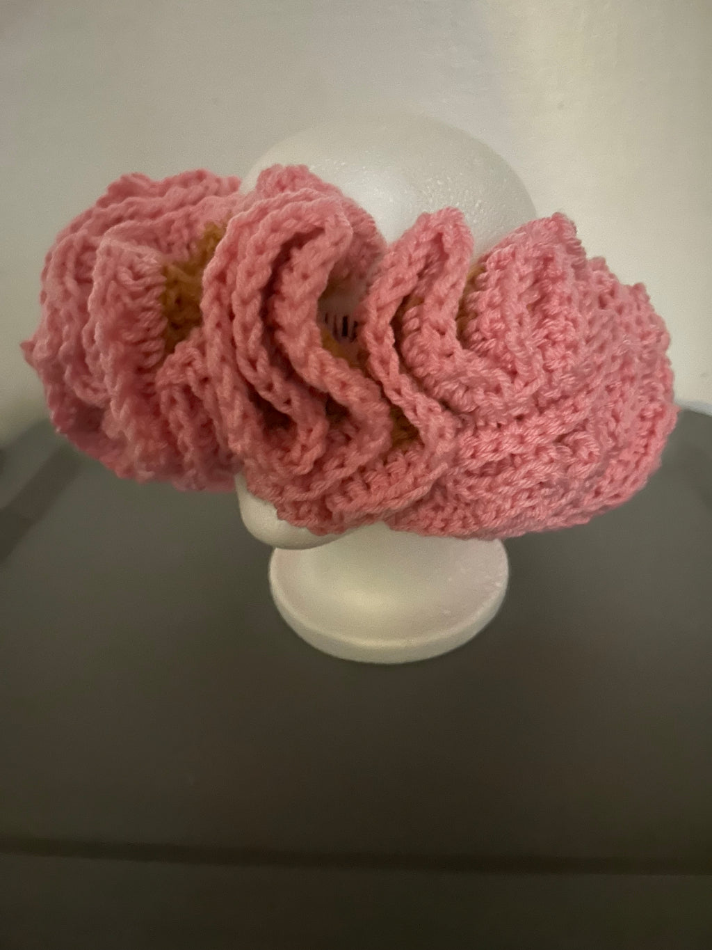 Crochet Ruffle Headband