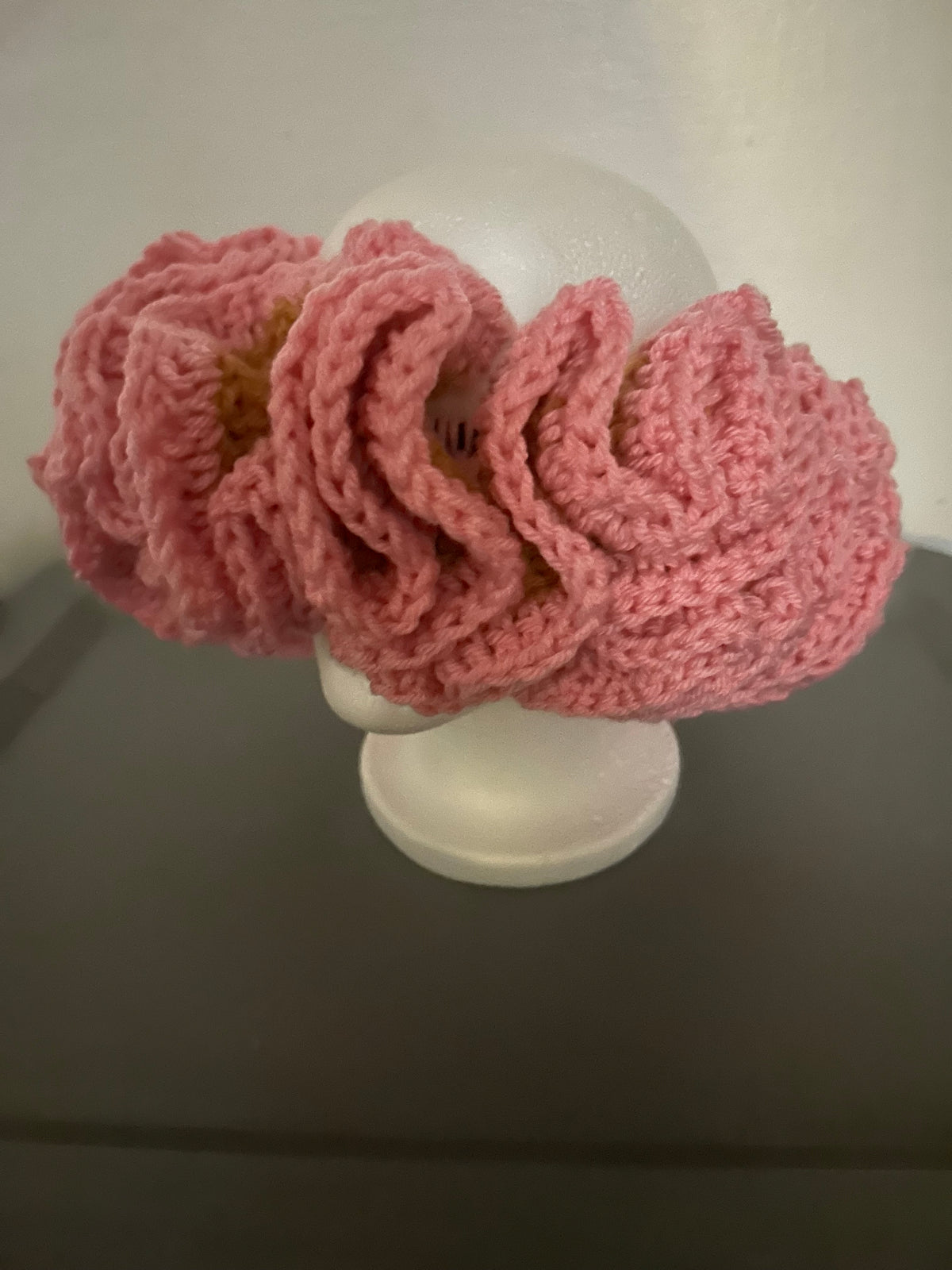 Crochet Ruffle Headband