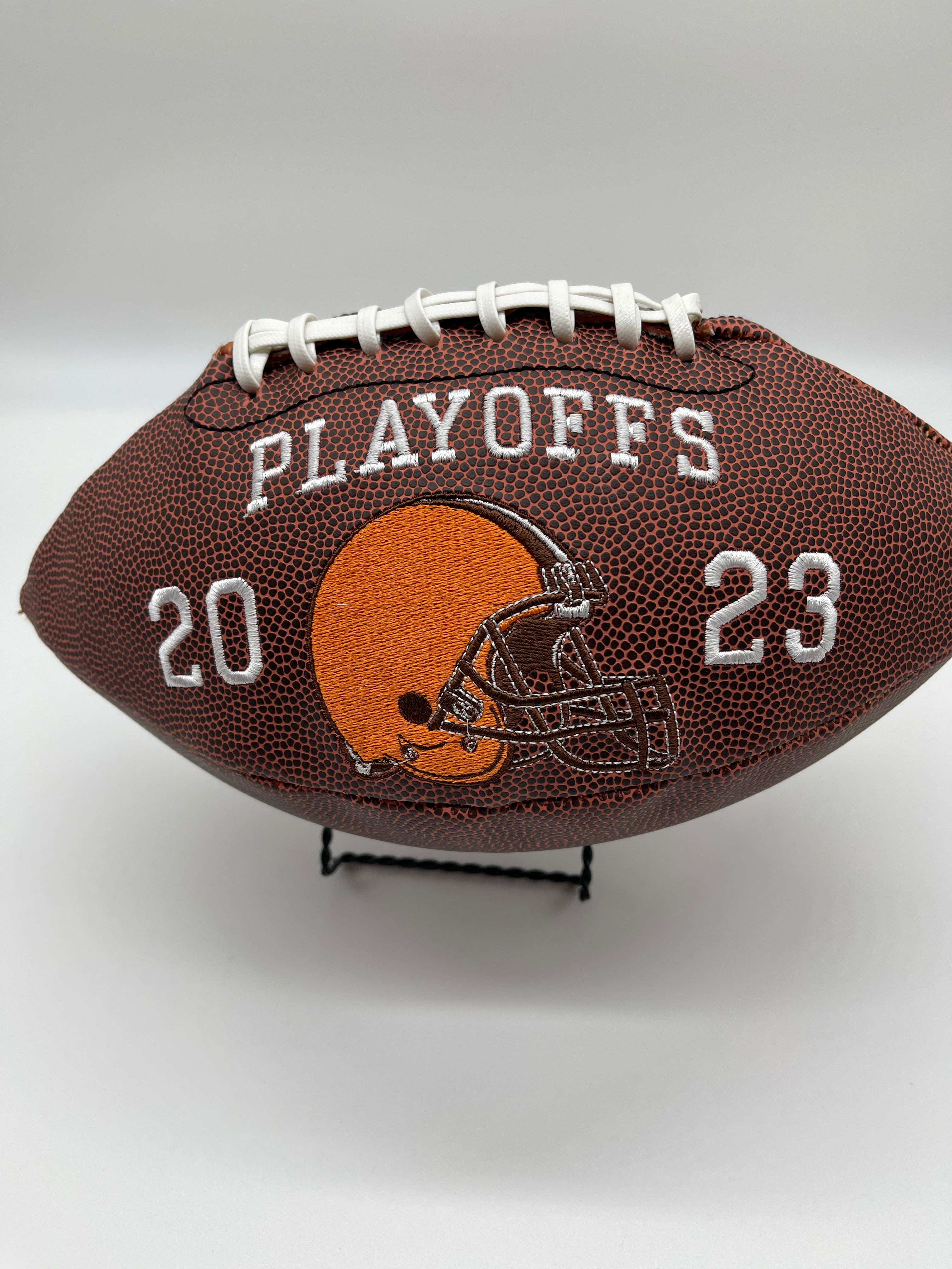 Custom Embroidered Football