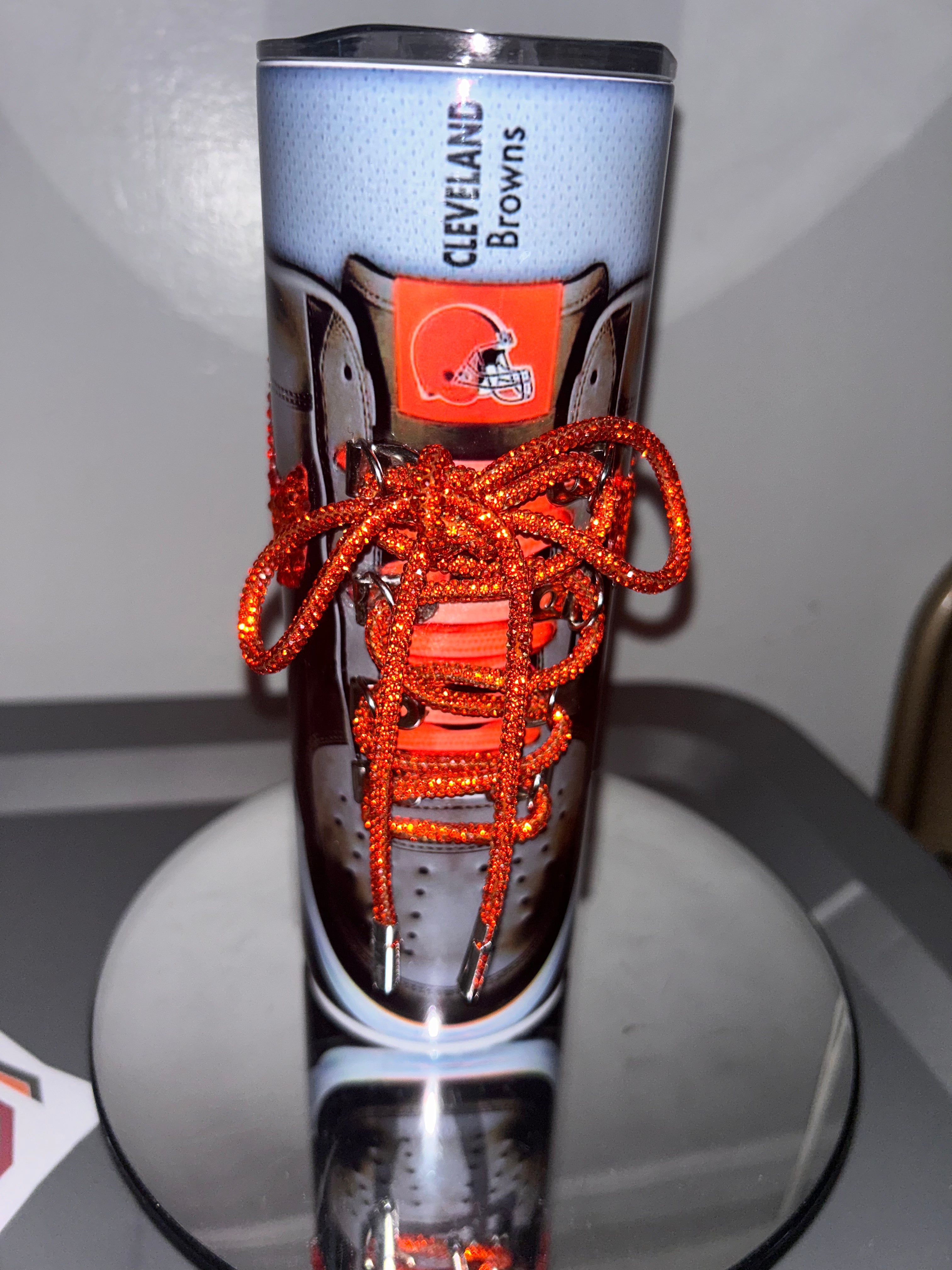 Bling String Football Tumbler