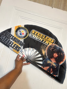 Steeler Girl Clack Fan