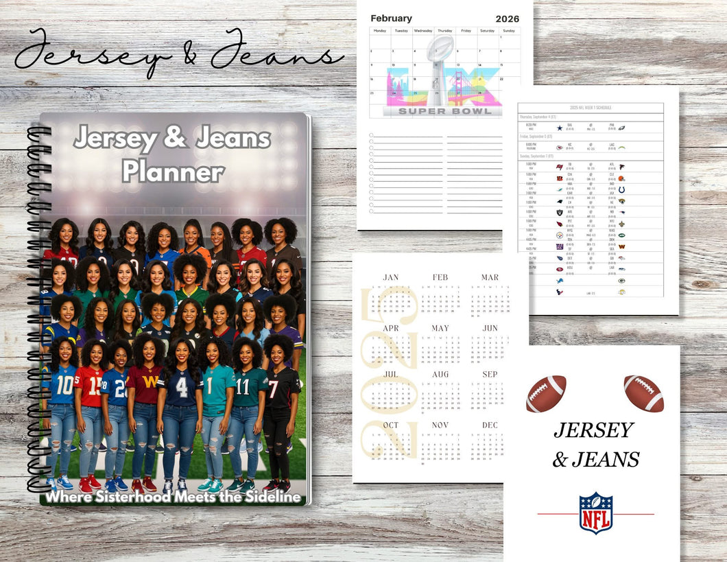 Jersey & Jeans Planner