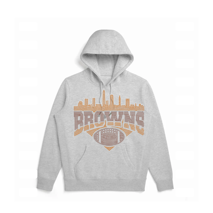 Browns in the City bling Hoodie