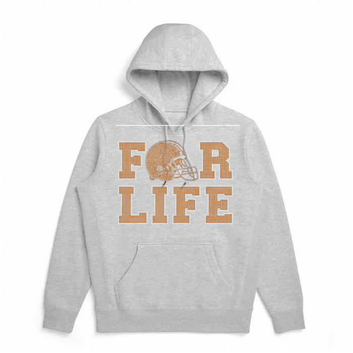 For Life Rhinestone Hoodie