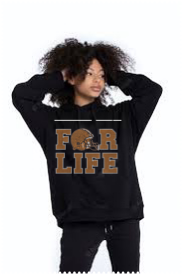 For Life Rhinestone Hoodie