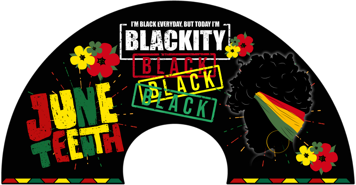 Juneteenth Clack Fan