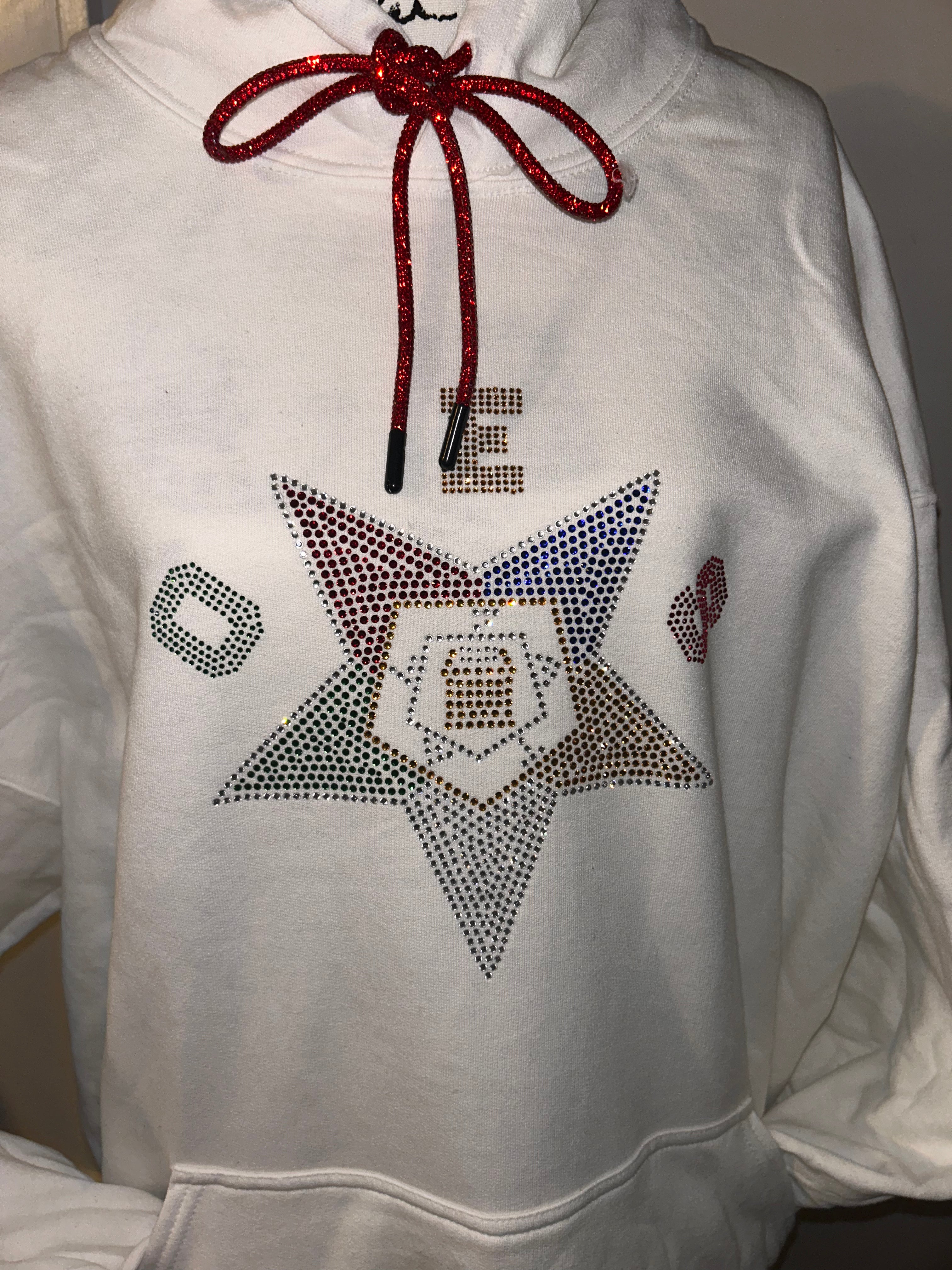 OES Rhinestone Hoodie