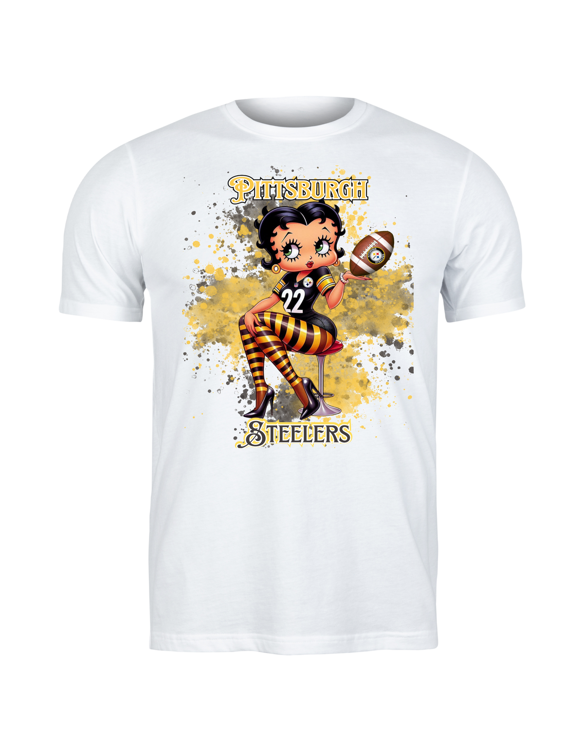 Pittsburgh Football Betty Boop