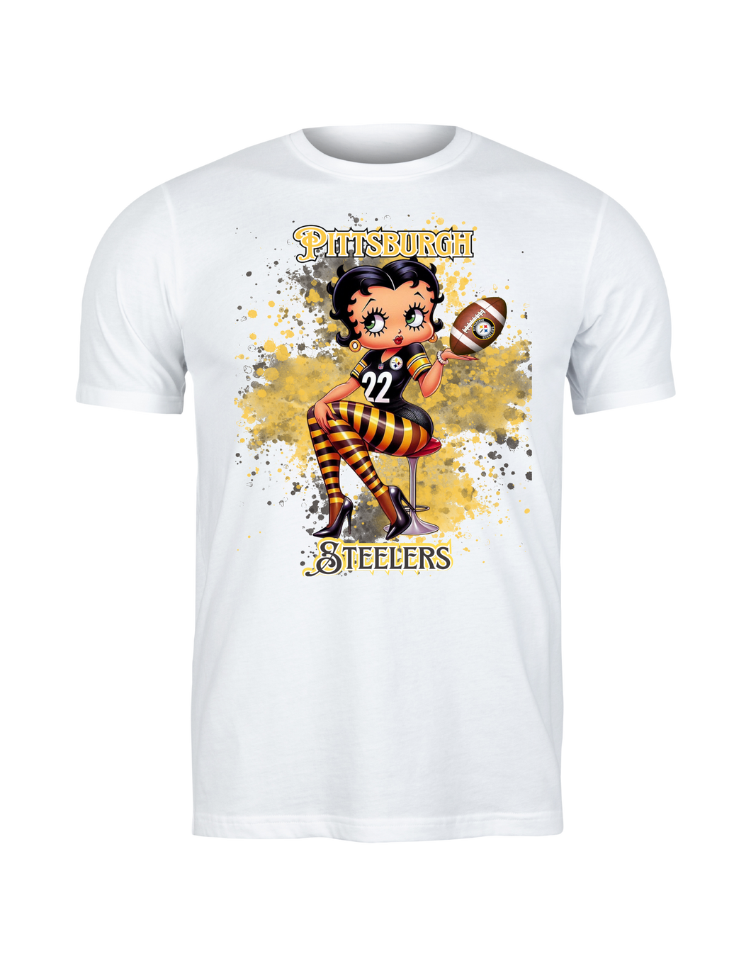 Pittsburgh Football Betty Boop