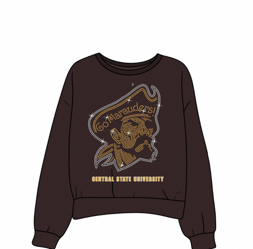 Go Marauders Rhinestone sweatshirt