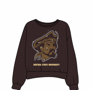 Go Marauders Rhinestone sweatshirt