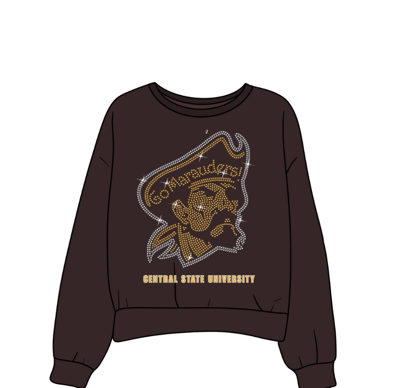 Go Marauders Rhinestone sweatshirt