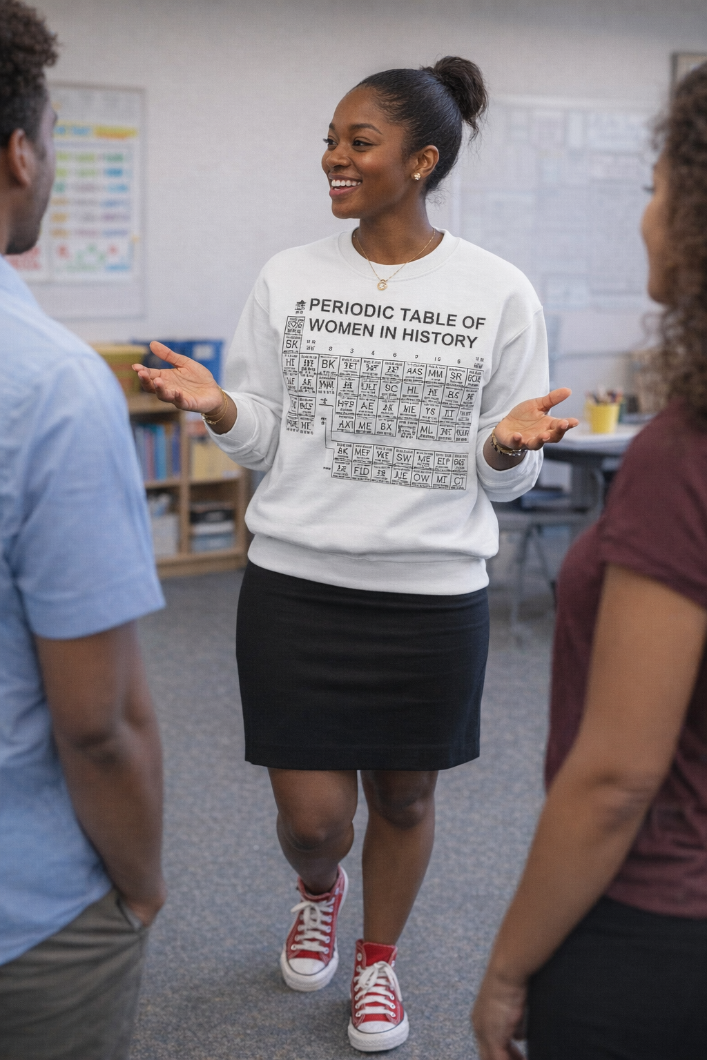Periodic Table of Women in History Tshirt | Empowerment Graphic tee