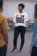 I Love Being a Black Woman T-Shirt | Bold Empowerment Graphic Tee