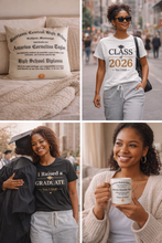 Custom Graduation Diploma Pillow | Personalized Class of 2026 Keepsake | Senior Graduation Gift | Memory Pillow