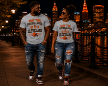 May the Football Gods Be With Cleveland T-Shirt – Unisex Game Day Tee