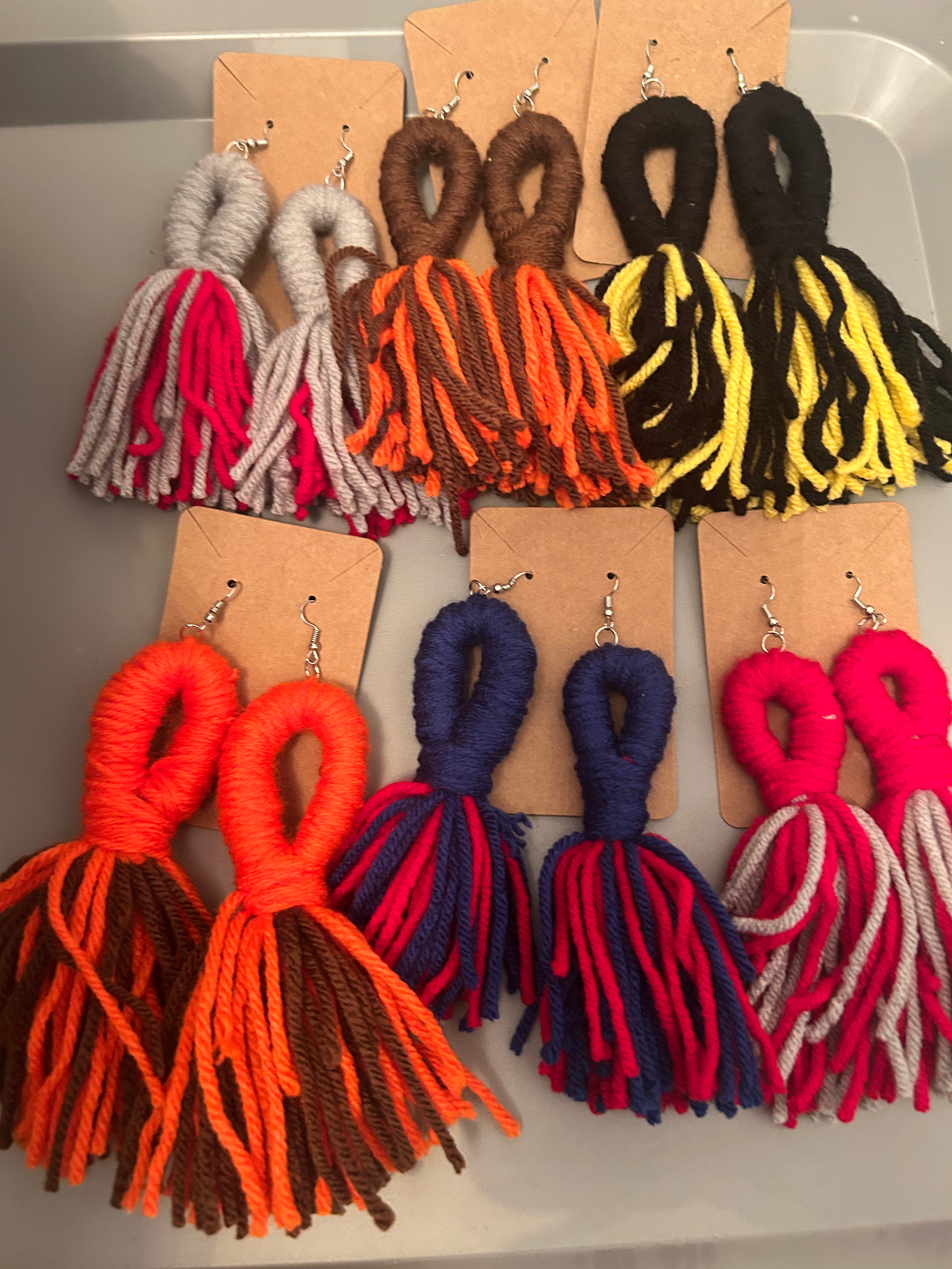 Crochet Loop earrings