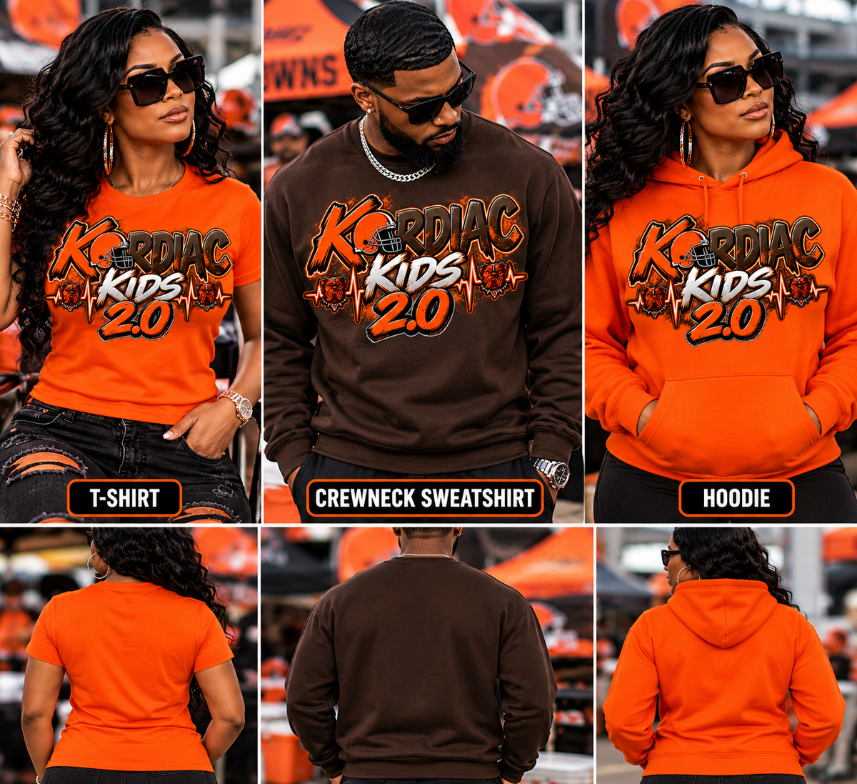 Kardiac Kids 2.0 – Cleveland Football Sweatshirt