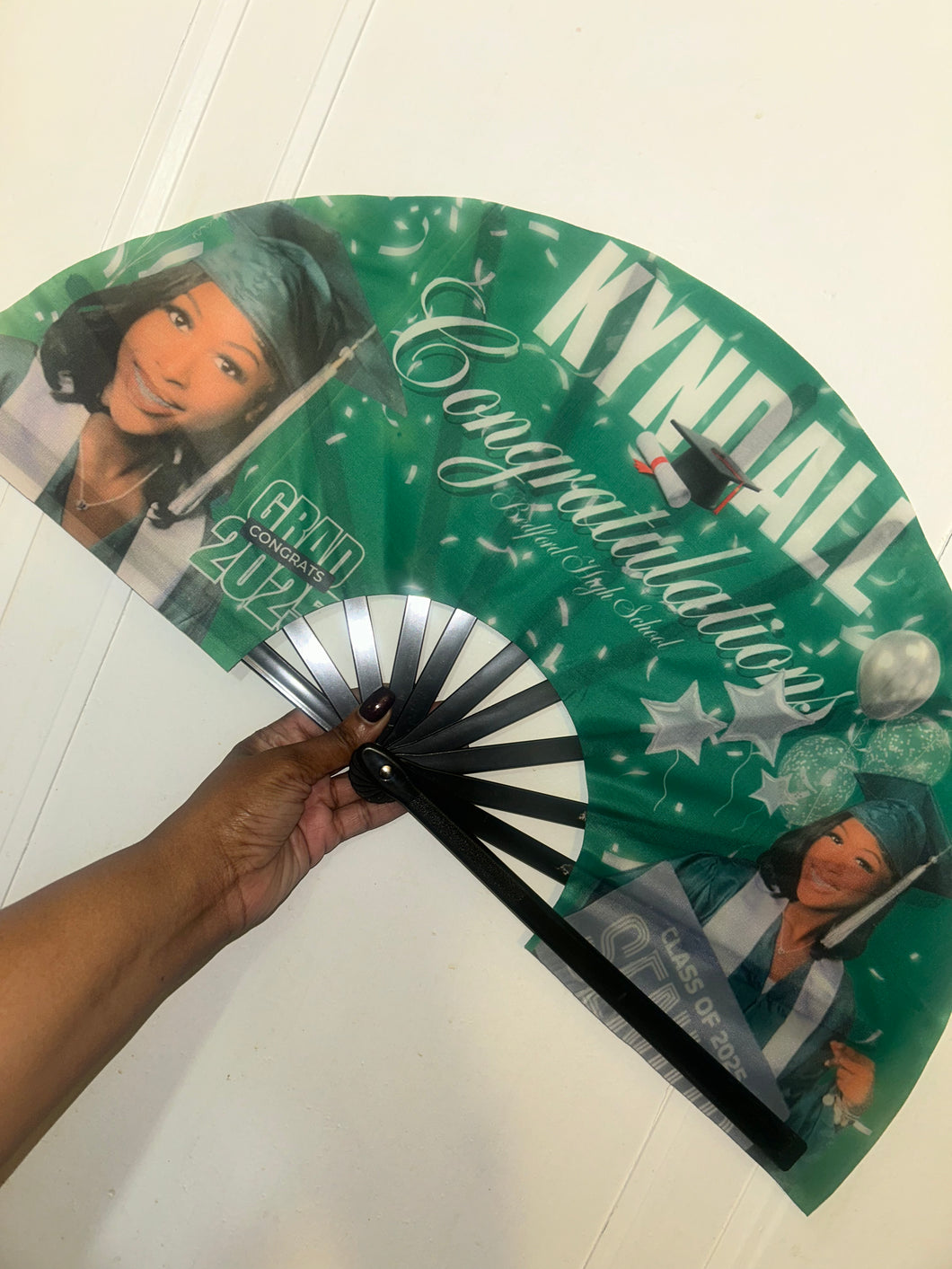 Custom graduation Fan