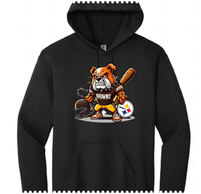 Browns Dawg Steelers Hoodie